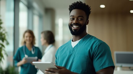 The Smiling Healthcare Professional