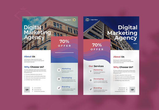 Digital Marketing Agency Flyer