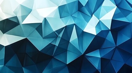 Obraz premium Abstract Blue Geometric Background Pattern Texture