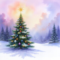 Fototapeta premium Christmas Tree