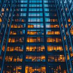 Obraz premium building at night