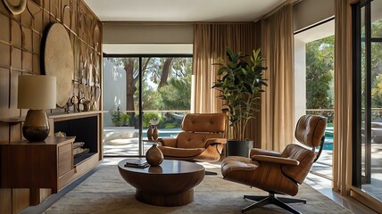 Fototapeta premium interior design of a modern living room 