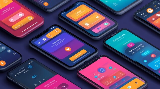 Mobile App Interface.
