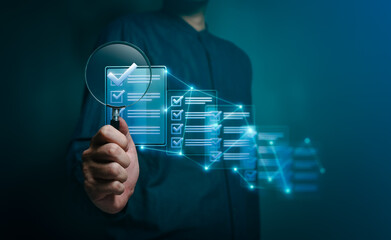 Digital Document Management and Task Completion Concept
