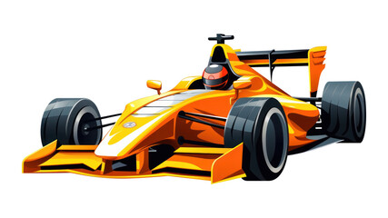 Naklejka premium PNG Racing car vehicle cartoon.