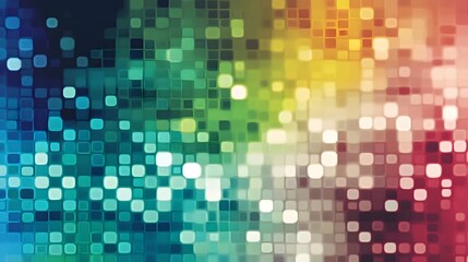 Abstract Colorful Mosaic Pattern Background