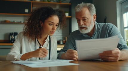 Fototapeta premium The Mentoring Business Discussion