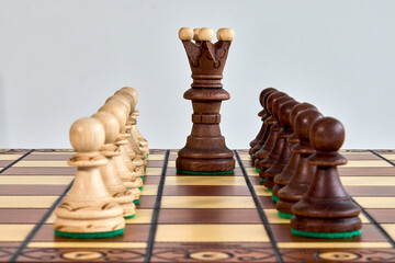 Life is like a game of chess; to win, you have to make a move