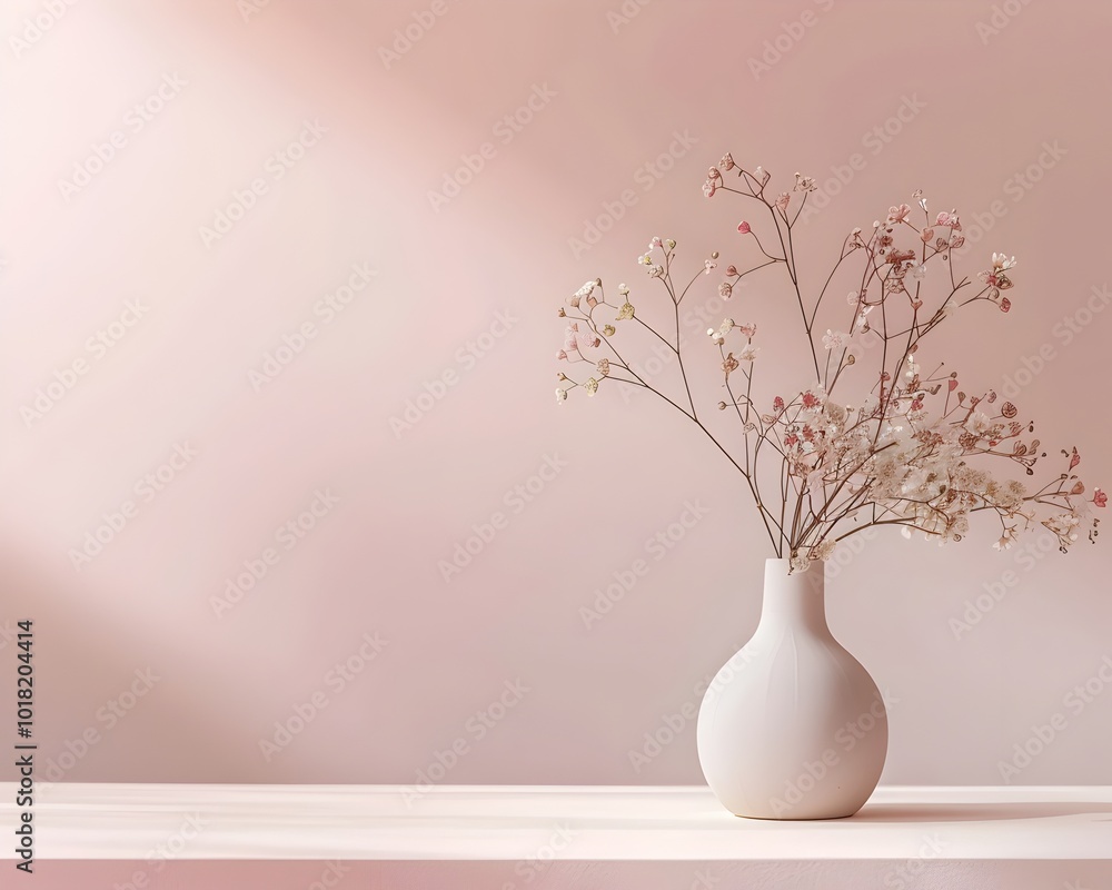 Canvas Prints soft pastel gradient backdrop for elegant product presentation concept