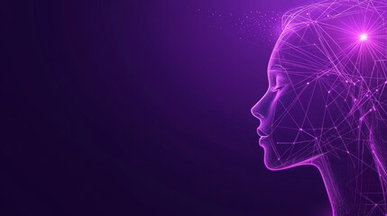 Obraz premium A stock digital concept illustrating machine learning, advanced digital imagery, and innovative processes in a futuristic environment