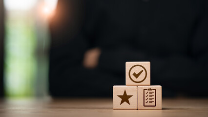 Accountant showing office document auditing concept ,plan review process and assess correctness ,Management of important document storage of organization ,document system ,accountant Audit documents