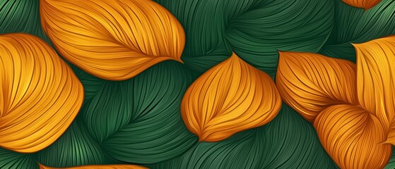 Fototapeta premium Abstract pattern background featuring a gradient of warm colors, transitioning smoothly from pink to yellow, creating an eye-catching and vibrant design.