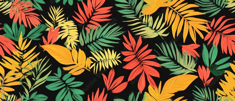 Poster abstract pattern background featuring a gradient of warm colors, transitioning smoothly from pink to