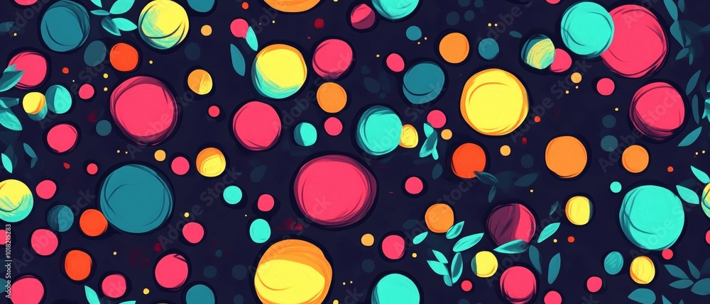 Aufkleber abstract pattern background featuring a gradient of warm colors, transitioning smoothly from pink to
