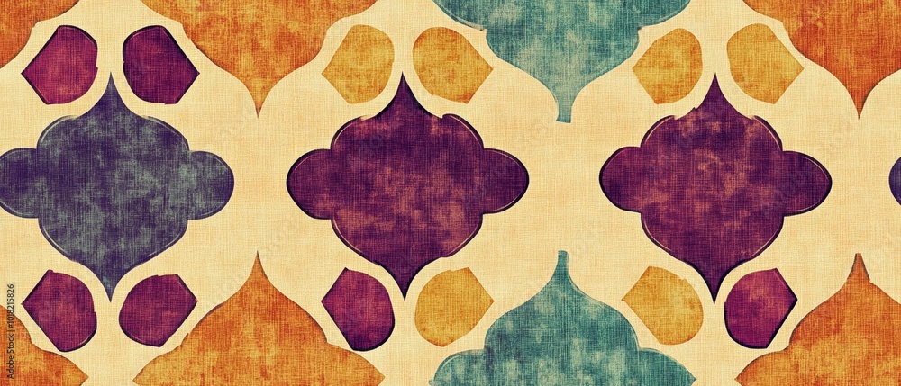 Poster abstract pattern background featuring a gradient of warm colors, transitioning smoothly from pink to