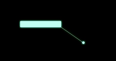 Call Out on black background, copy space	
