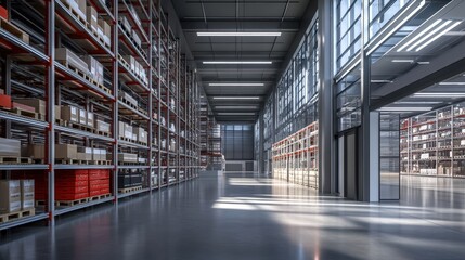 The Spacious Modern Warehouse