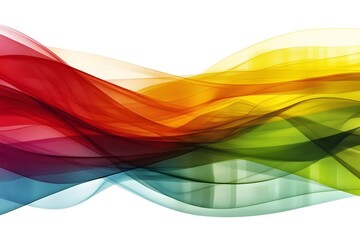 Abstract Colorful Wave Design  Abstract Background  Digital Art