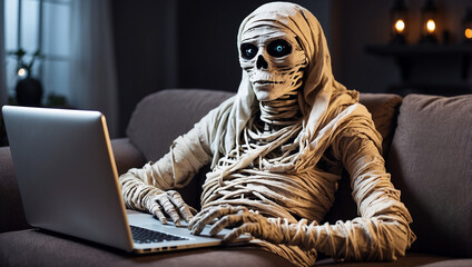 Spooky Mummy Relaxing