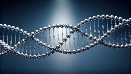 Minimalist representation of entwined genetic molecule