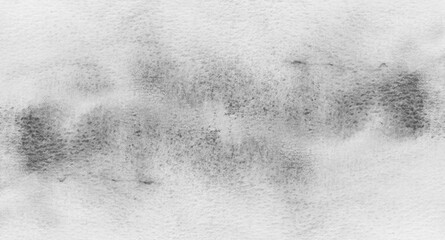 Grey watercolor background. Painting on paper