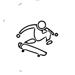 person riding a skateboard