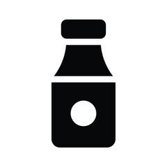 A small beverage bottle icon representing drinks, water, or refreshment