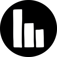 Business infographics icons with different diagram vector illustration. Abstract data visualization, marketing charts and graphs. Business statistics, planning and analytics, forecasting growth rates