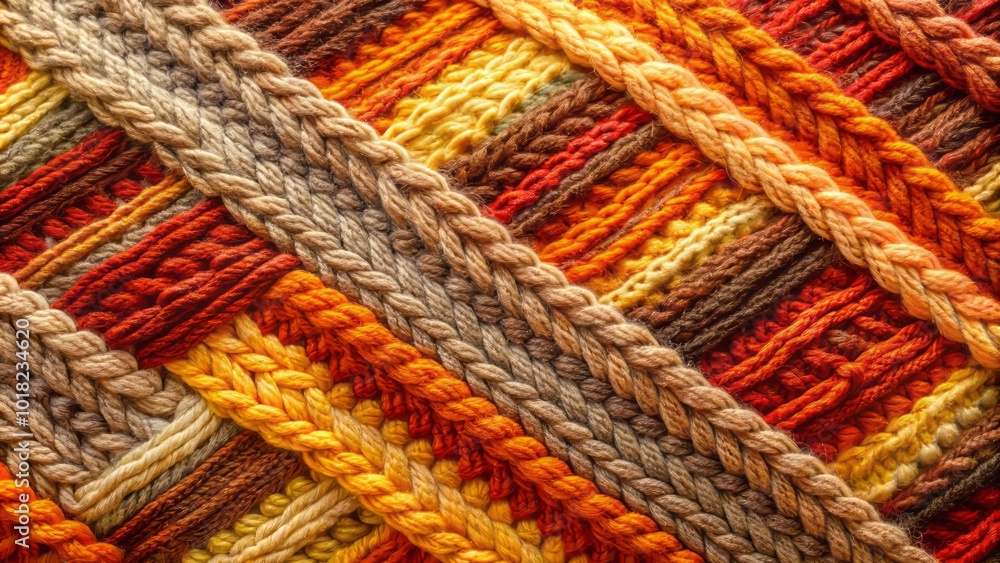 Poster this knitted background offers a textured canvas with plenty of copy space for your text and design 