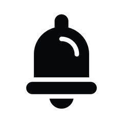 A notification bell icon, symbolizing alerts, updates, or messages