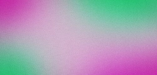 Pink green color gradient grainy noise background pastel smooth noise texture backdrop design