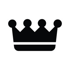 A crown symbol representing royalty, leadership, or achievement