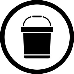 Bucket Icon Design