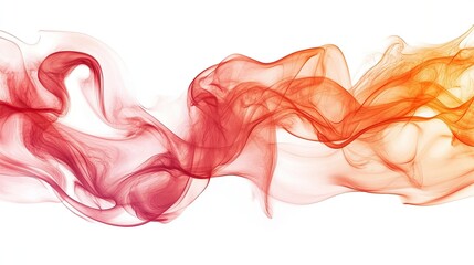 Bright red flames swirling and flickering dynamically, isolated on a white background with intense fiery movement