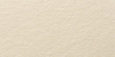 Minimalist white kraft paper sheet with soft brown grain dust