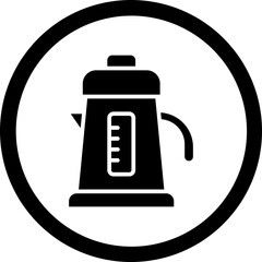 Electric Kettle Icon Design