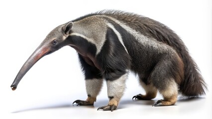 Vibrant Giant Anteater PNG Captured