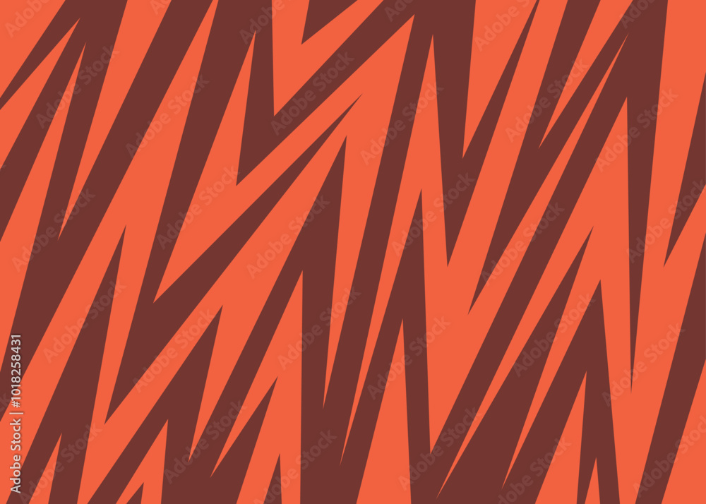 Poster abstract background with seamless sharp arrow line pattern