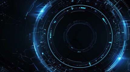 Obraz premium Abstract Digital Interface