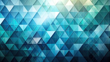 Obraz premium Modern abstract geometric background in cool tones close-up