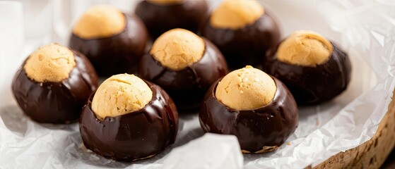 Chocolate Covered Peanut Butter Balls