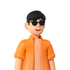 Summer Holiday Avatar 3D Profile