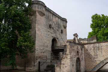 Obraz premium photographie de voyage, Avignon, la cité des papes, France, tourisme, touristique, patrimoine Français 