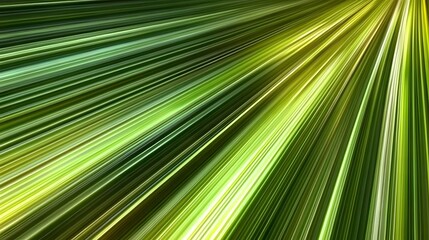 Obraz premium Abstract Green and Yellow Lines Background