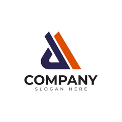 vector letter a logo premium template