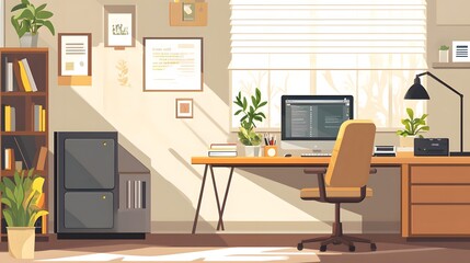 modern living room with table