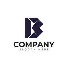 vector letter b logo premium template