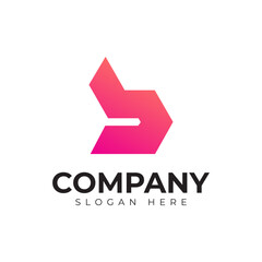vector letter b logo premium template