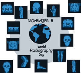 World radiography day  celebrated every year on november