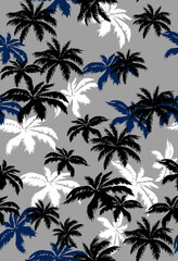 seamless pattern with autumn leaves